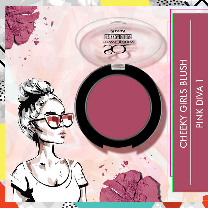 Buy Stay Quirky Cheeky Girls Blush Pink Diva - 01 (5.5.g) - Purplle
