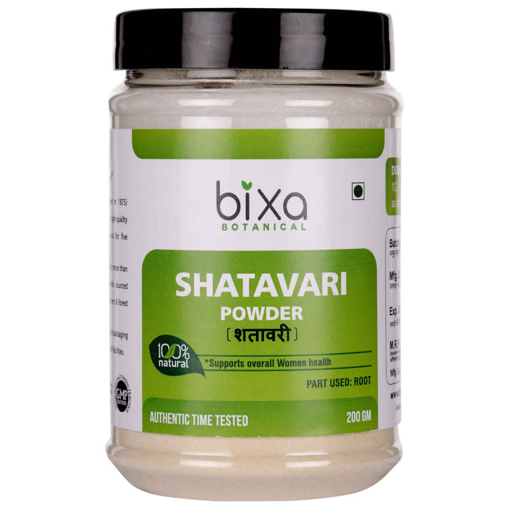 Buy Bixa Botanical Shatavari Root Powder Asparagus Racemosus - Purplle