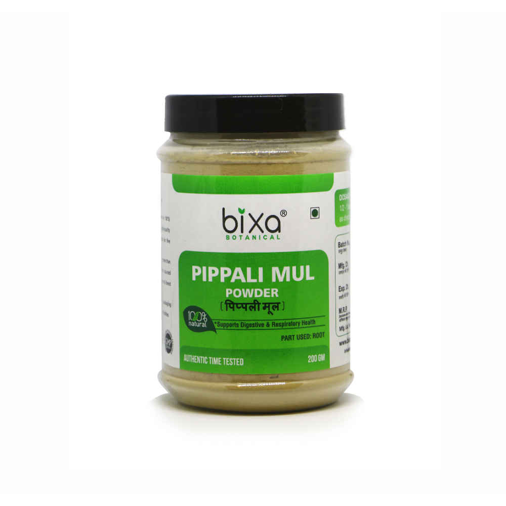 Buy Bixa Botanical Pippalamul Powder Piper Longum - Purplle