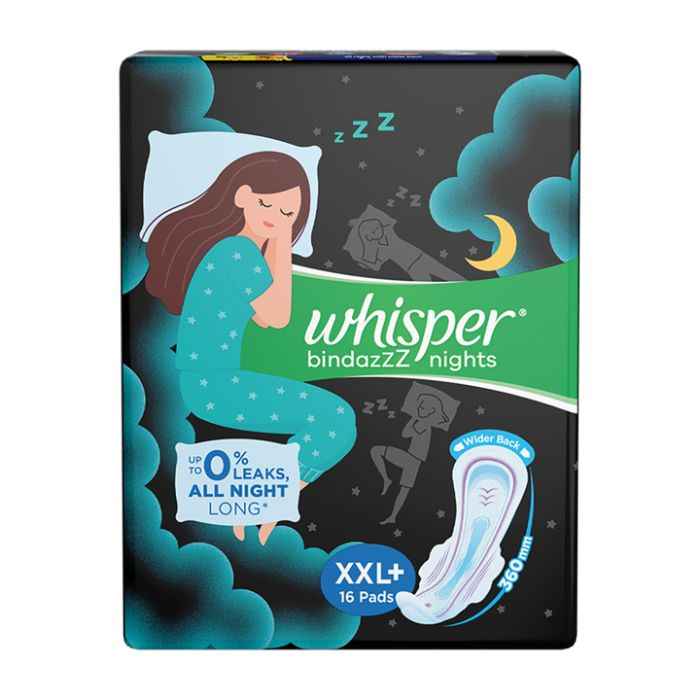 Buy Whisper Ultra on XXL+16 pads - Purplle