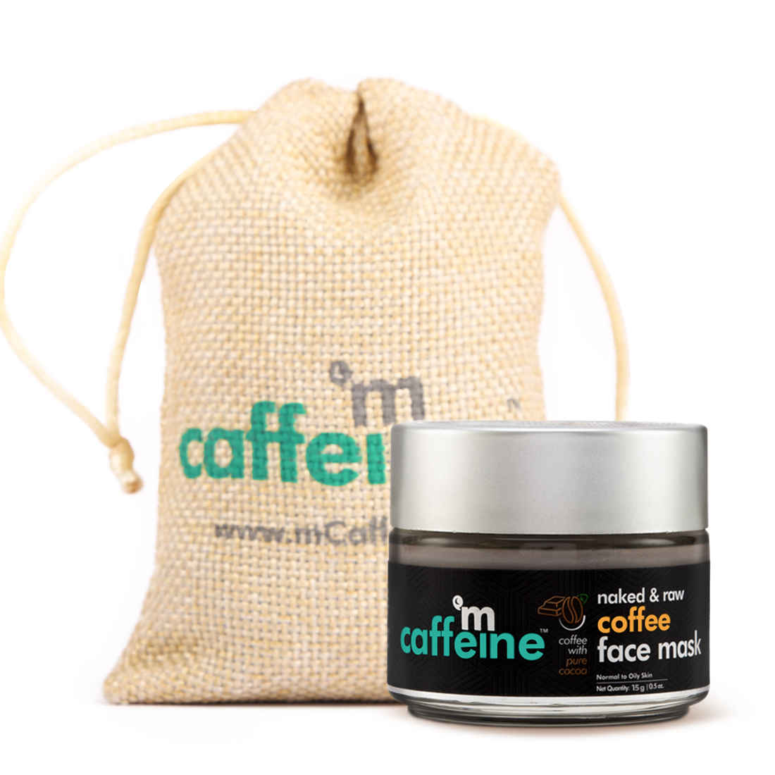 Buy mCaffeine Naked & Raw Coffee Face Mask (15 gm) - Purplle