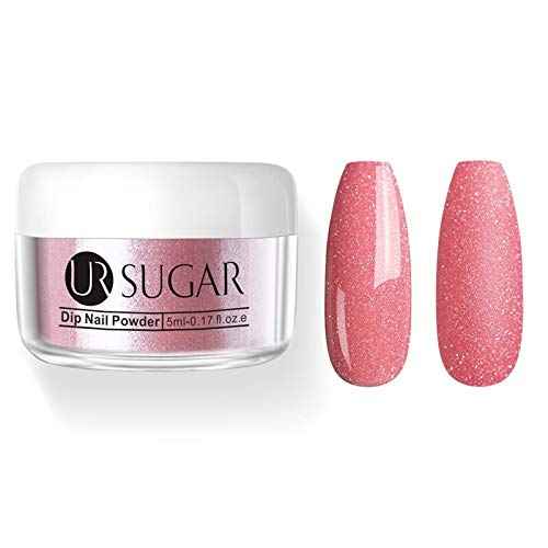Buy UR Sugar 5g Solid Color Dipping Nail Powder Colorful Glitter Pigment Dust Nail Art Decoration Dip Nail Powder DIY (UR-5ml-30) - Purplle