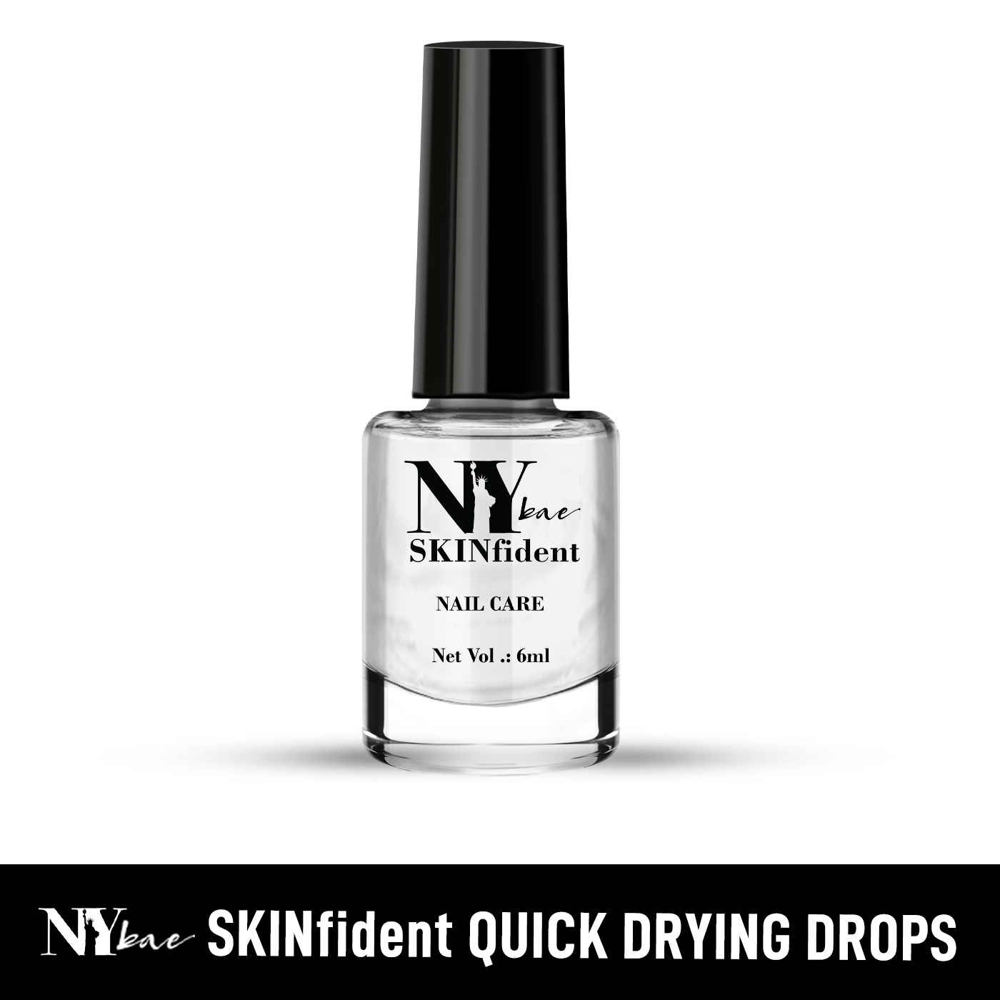 Buy NY Bae SKINfident Nailin' it! Quick Drying Drops (6 ml) - Purplle