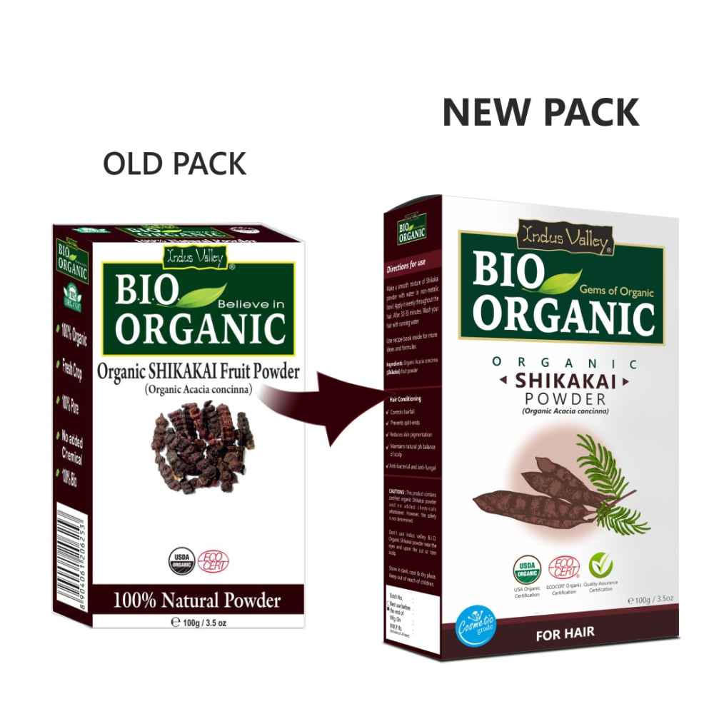 Buy Indus valley bio organic shikakai powder - Purplle