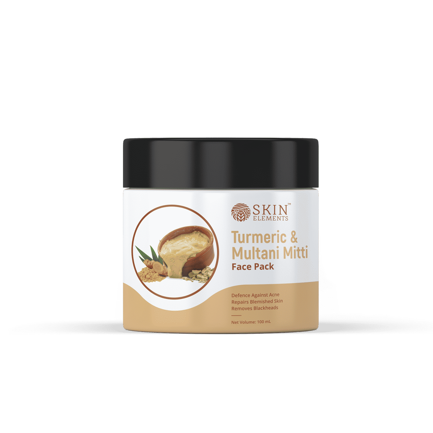 Buy Skin Elements Turmeric & Multani Mitti Skin Repair Face Pack | Ubtan Face Pack (100g) - Purplle