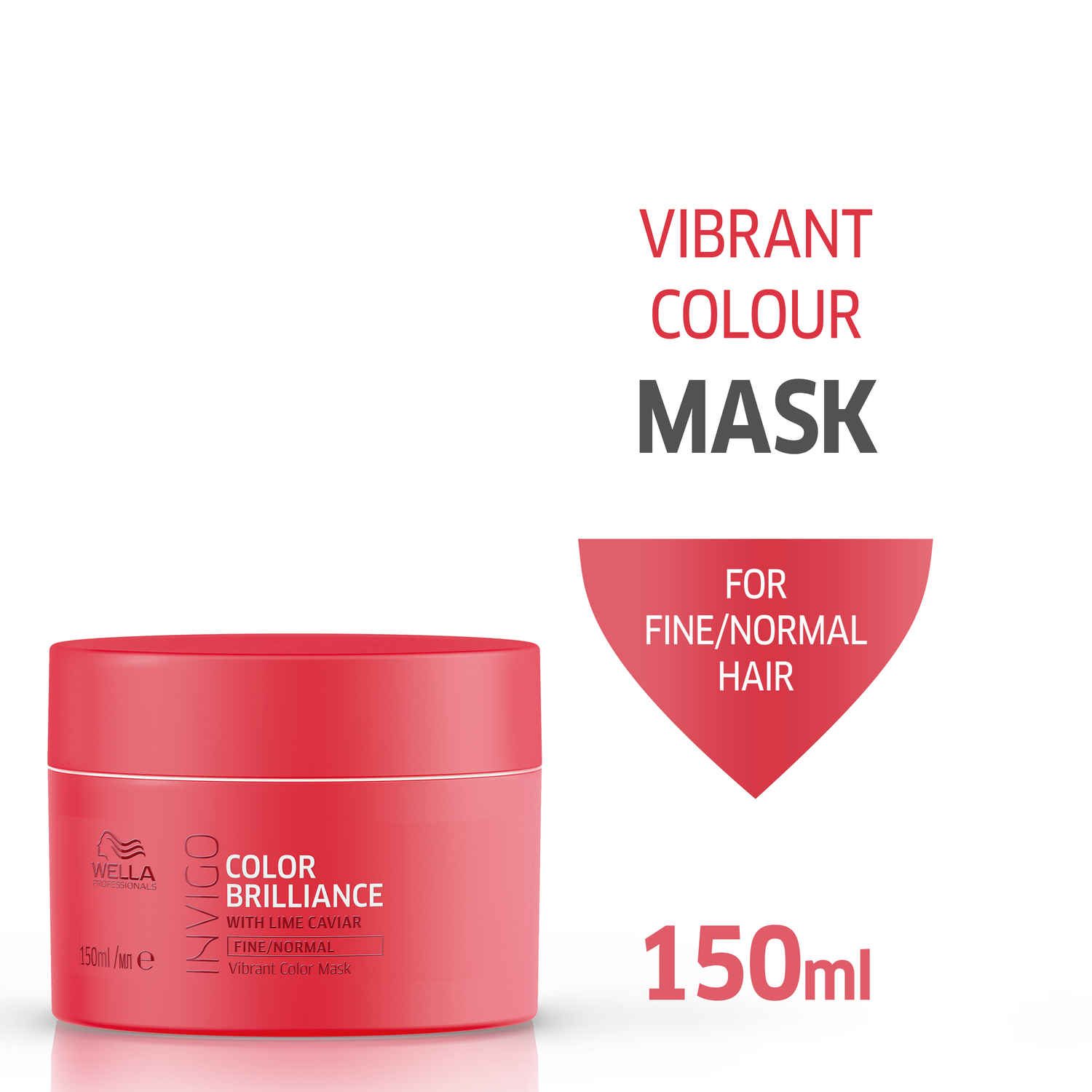 Buy Wella Professionals INVIGO COLOR BRILLIANCE MASK, for fine/normal Hair (150 ml) - Purplle