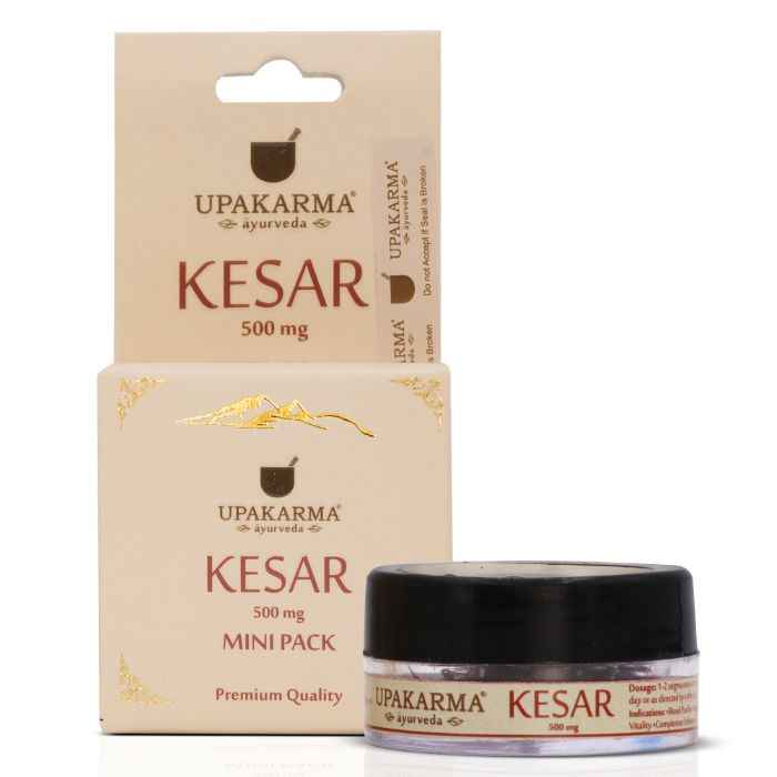 Buy UPAKARMA Pure & Natural Kashmiri Kesar / Saffron 0.5 Gram MiniPack - Purplle