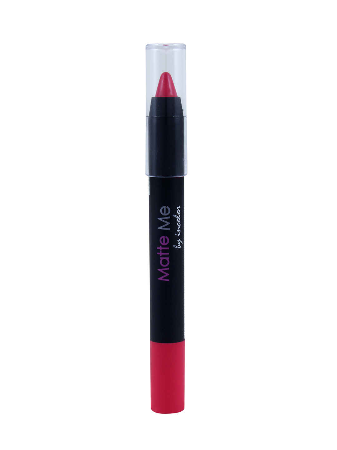 Buy Incolor Matte Me Crayon Lipstick 02 On the Beach 2.3 Gms - Purplle