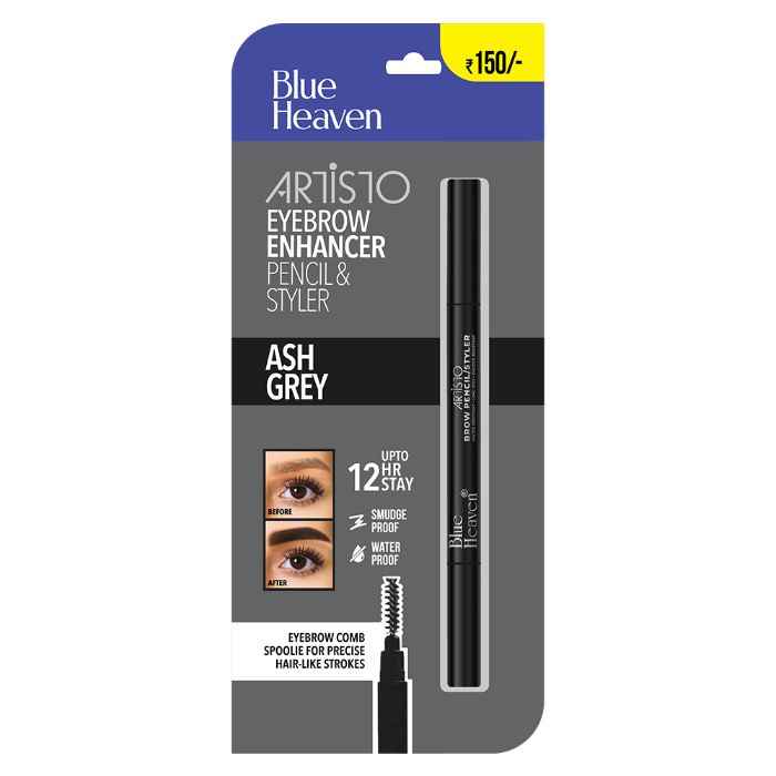 Buy Blue Heaven Artisto Eyebrow Roll With Styler (Grey)(0.3 g) - Purplle