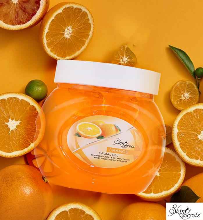 Buy Skin Secrets Orange Facial Massage Gel - 500 gm - Purplle