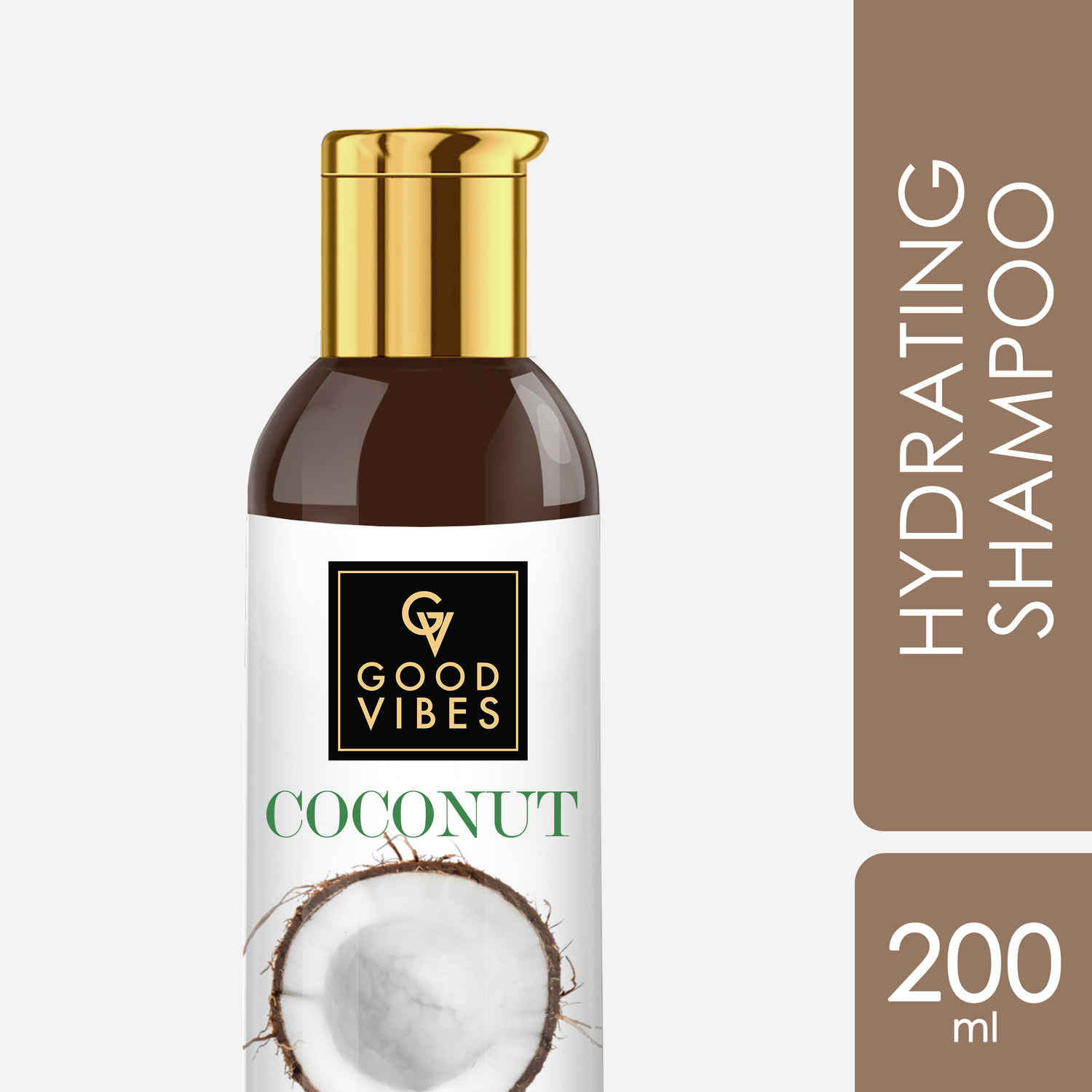 Buy Good Vibes Hydrating Shampoo - Coconut (200 ml) - Purplle