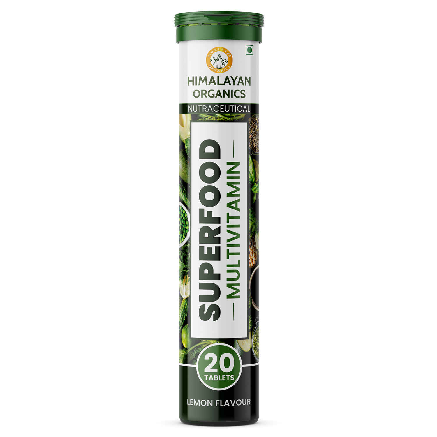 Buy Himalayan Organics Superfood Multivitamin Supplement - 20 Effervescent Tablets (Lemon Flavor) - Purplle