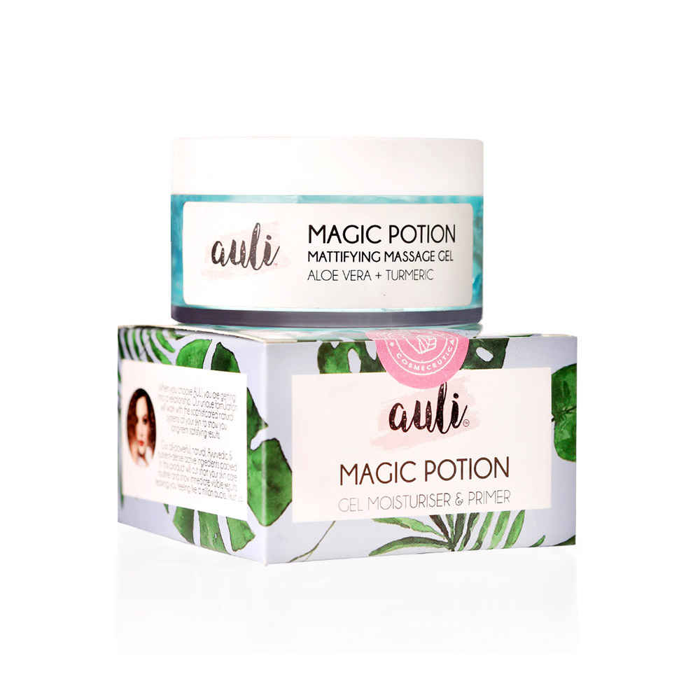 Buy AULI Mattifying Aloe Vera Gel - Magic Potion | 60GM | Organic | Harmful Chemical Free - Purplle
