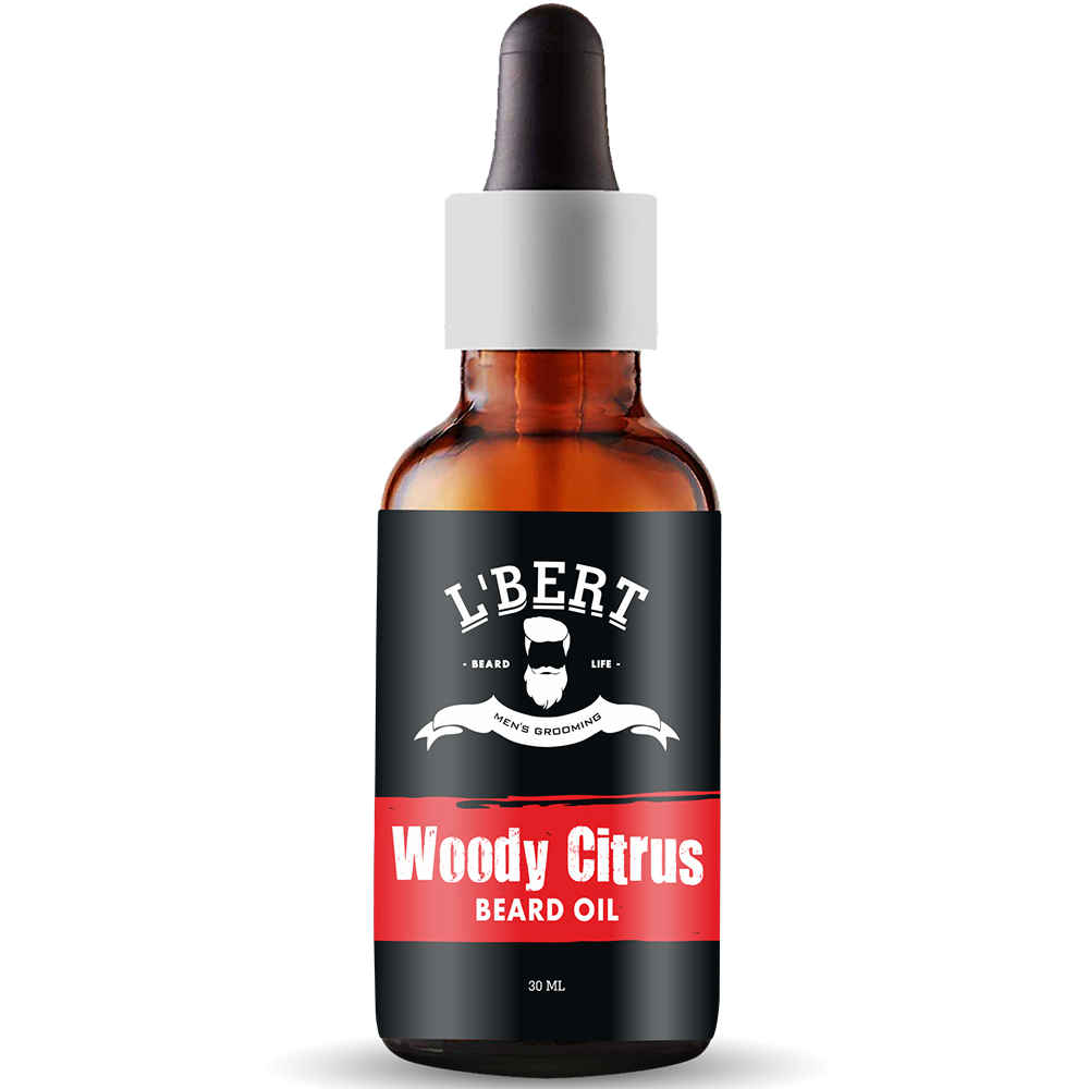 Buy L'BERT Woody Citrus Beard Oil for Men -30 ml - Purplle