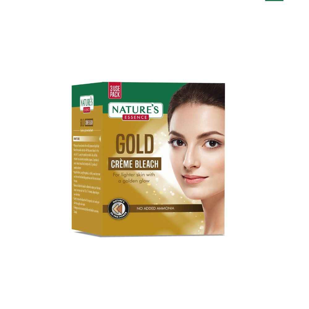 Buy Nature's Essence Gold Creme Bleach, 21 gms - Purplle