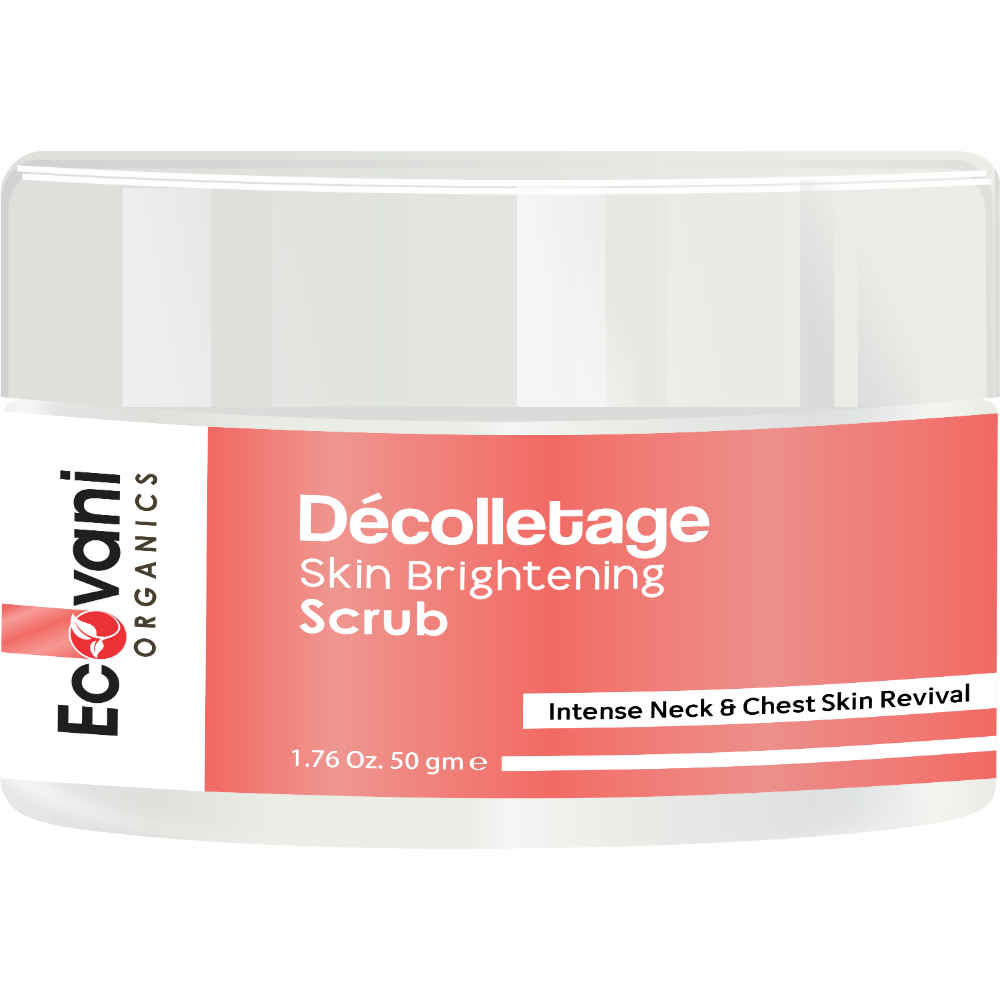 Buy ECOVANI Organics Decolletage Skin Brightening SCRUB (50 g) - Purplle