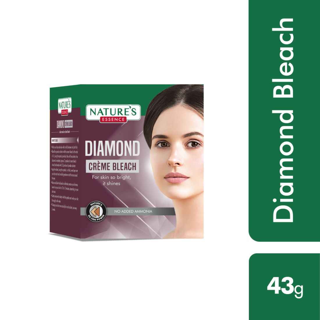 Buy Nature's Essence Diamond Creme Bleach (43 g) - Purplle