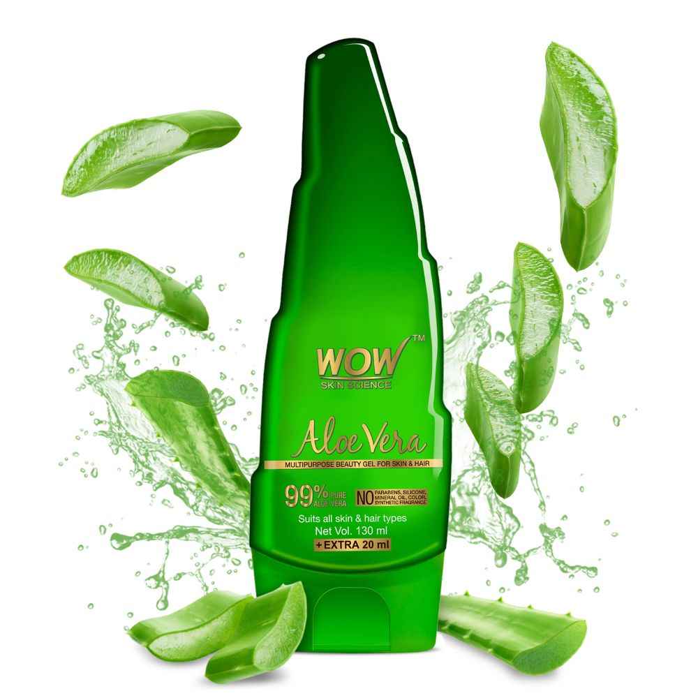 Buy WOW Skin Science 99% Pure Aloe Vera Gel - Ultimate for Skin and Hair (250 ml) - Purplle