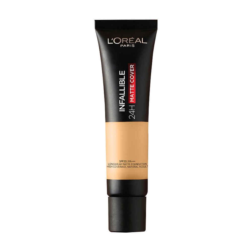 Buy L'Oreal Paris Infallible 24H Matte Cover Liquid Foundation, 105 Fair Linen (35 ml) - Purplle