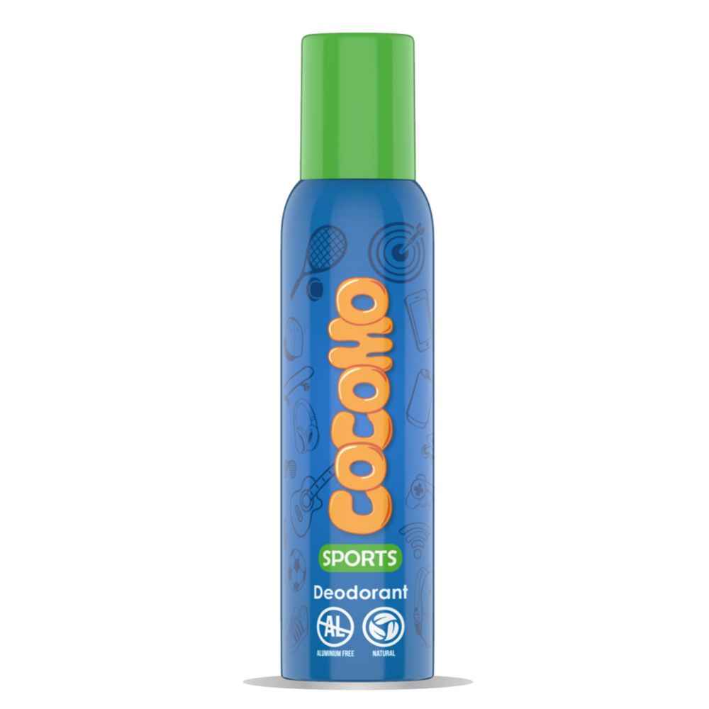 Buy Cocomo Sport Deodorant - For Boys, With Tea Tree & Passion Fruit, Natural & Safe Deodorant for Tweens & Teens - 150 ml - Purplle