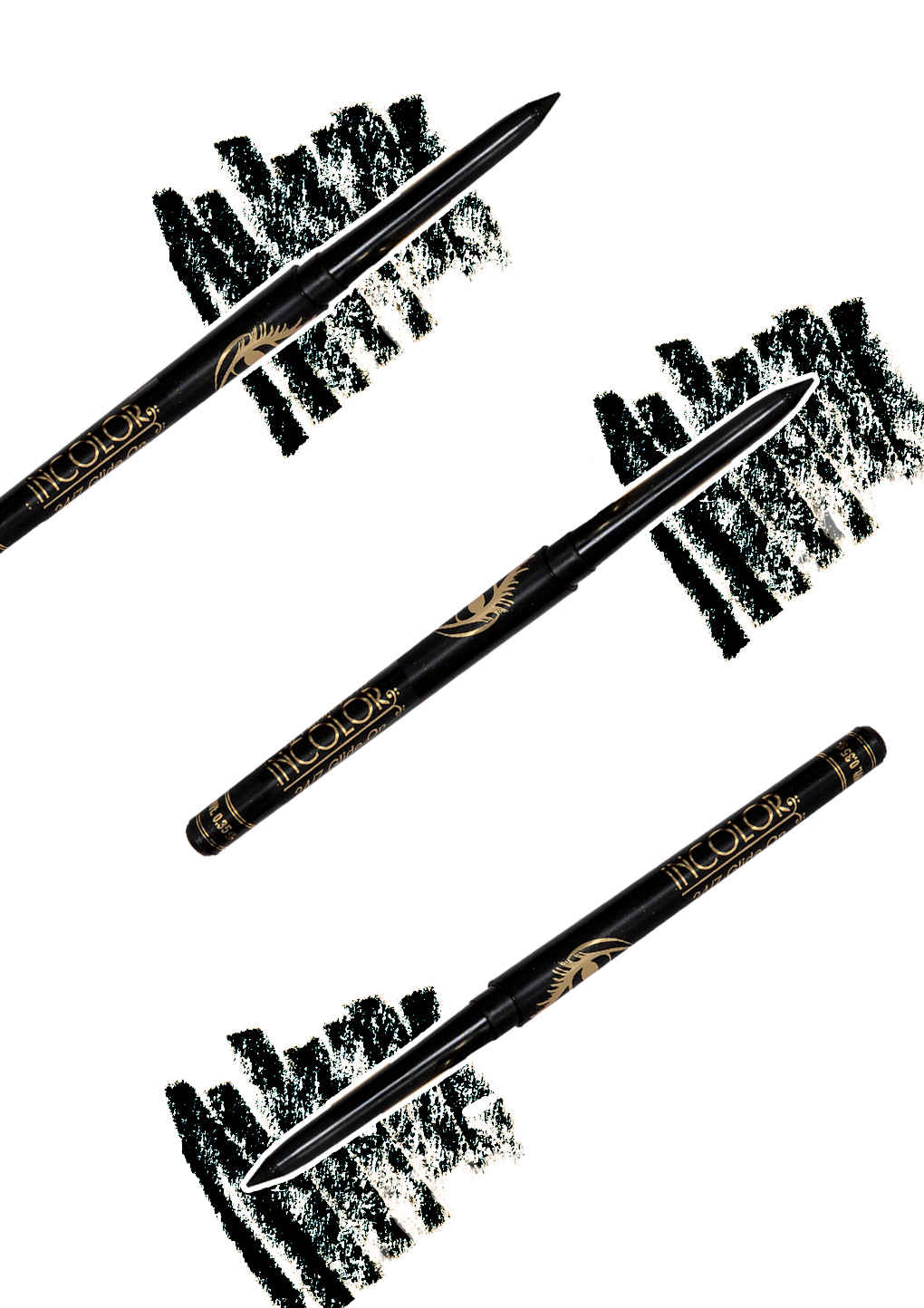 Buy Incolor Auto Kajal Combo Pack of 3 0.35 Each - Purplle