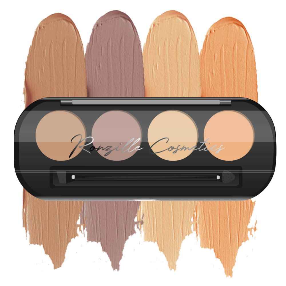 Buy Ronzille 4 IN ONE Base Concealer Palette Shade B - Purplle