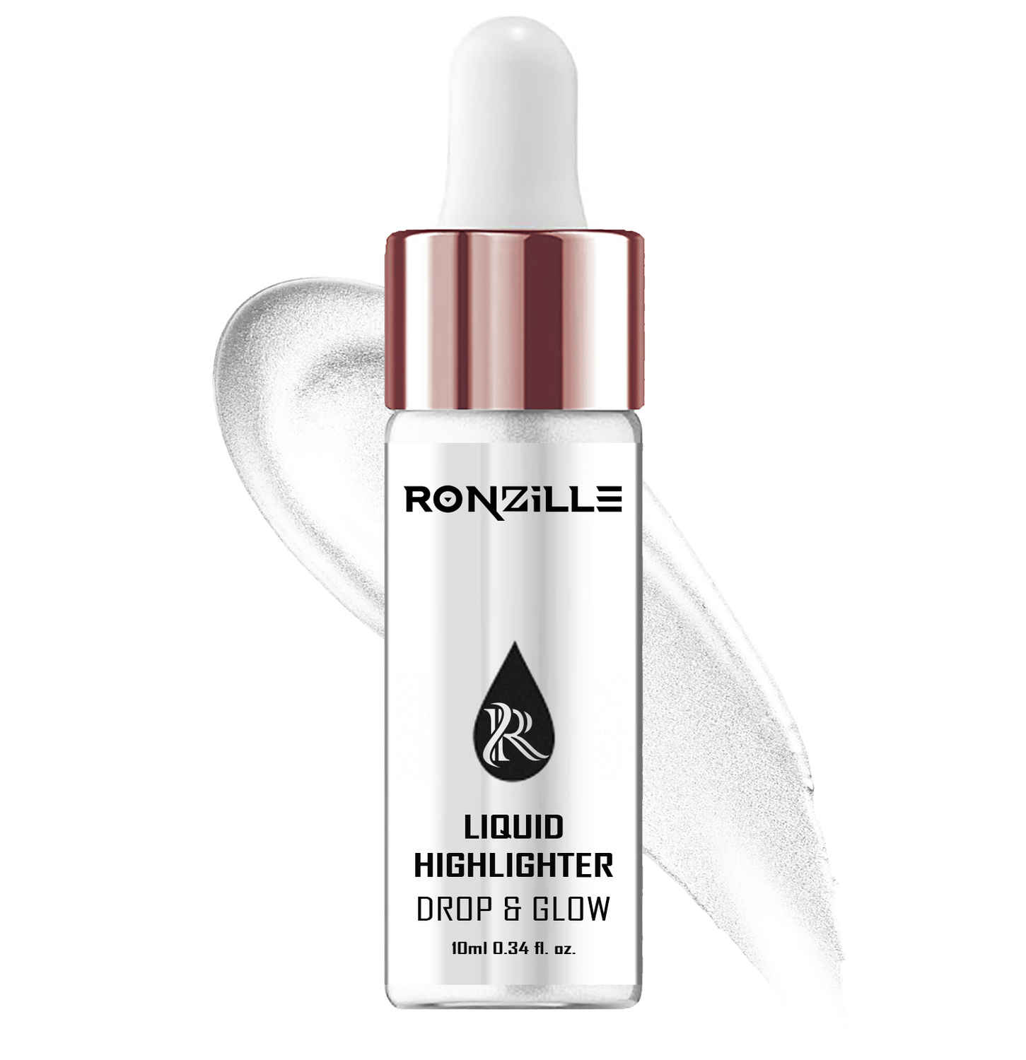 Buy Ronzille Professional Smooth Shine illuminator Face Highlighter 3D glow 10 ml ( 02 No ) - Purplle