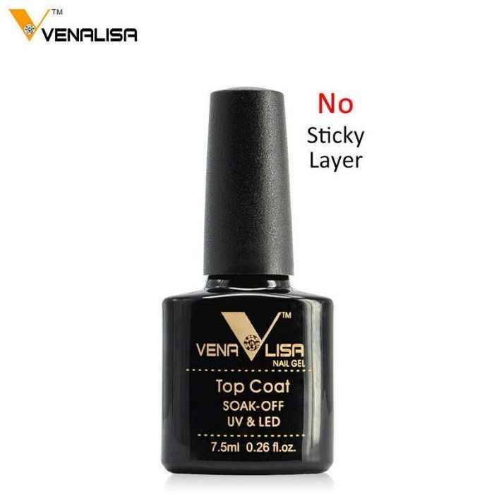 Buy VENALISA Gel Nail Polish 7.5ml UV LED Soak Off Gel Polish Starter Manicure Kit Suitable to DIY at Home Nail Art Salon (Ven-7.5ml-Top) - Purplle