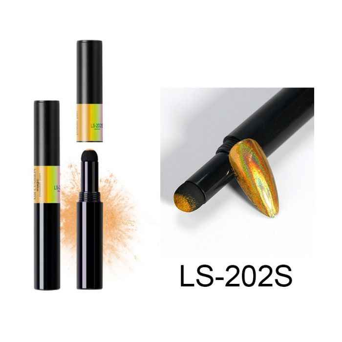 Buy VENALISA Air Cushion Magic Powder Pen 15g nail art Laqcuer Mirror Effect Nail glitter Fast Design manicure Makeup Holographic chrome (Ven-MPP-LS202S) - Purplle