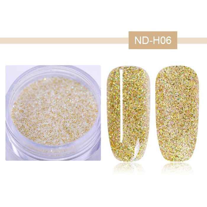 Buy NICOLE DIARY 10g Dipping Nail Chameleon Powder Shining Dip Pigment Powder Colorful Nail Art Decoration Dry Without Lamp Cure Nail Art (ND-10g-H06) - Purplle