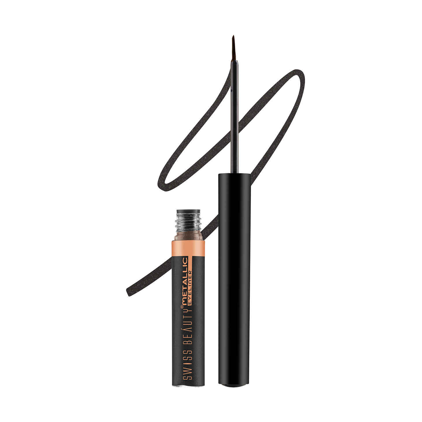Buy Swiss Beauty Metallic Eyeliner - 03 (3.2 ml) - Purplle