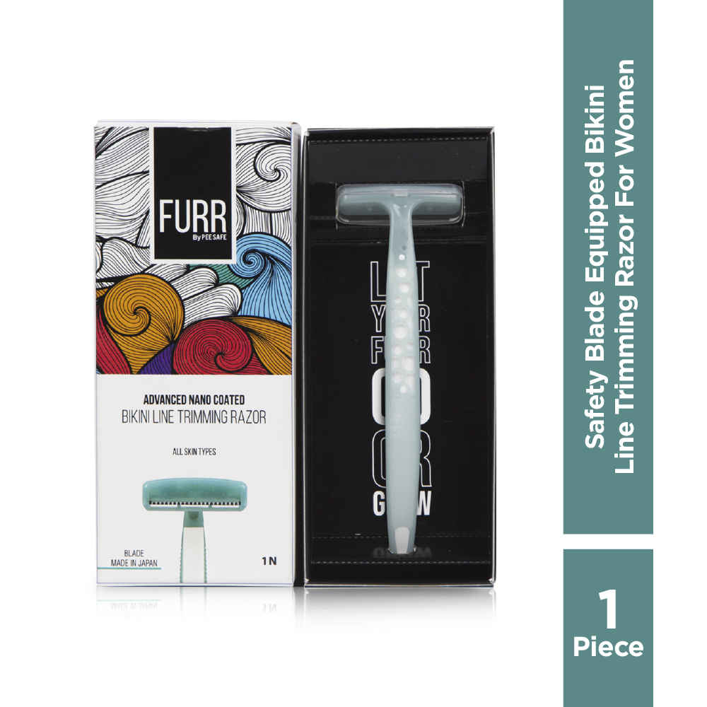 Buy Furr by Pee Safe Bikini Line Triming Razor 1 Pc - Purplle