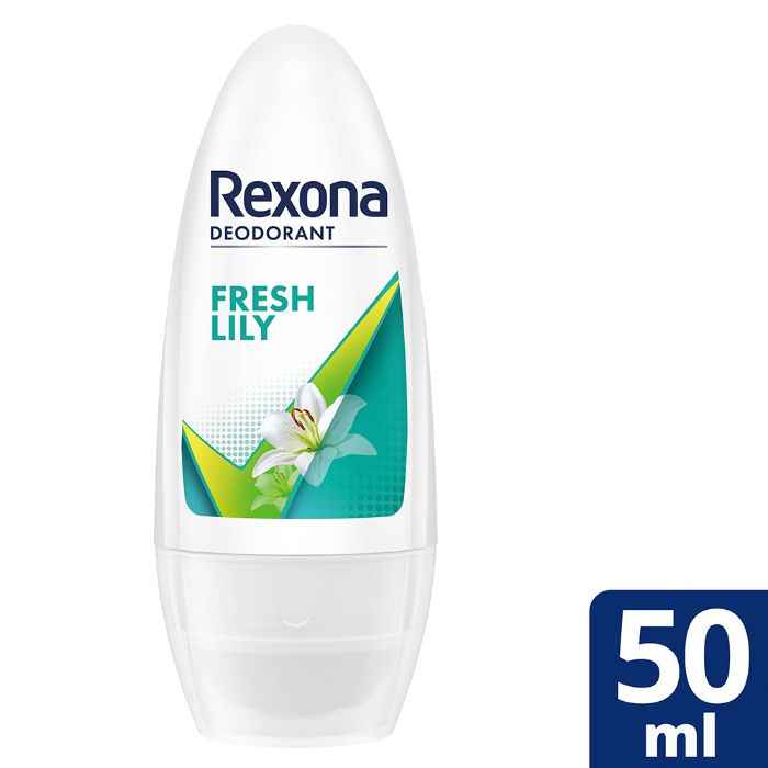 Buy Rexona Fresh Lily Underarm Roll On Deodorant For Women, 50ml - Purplle