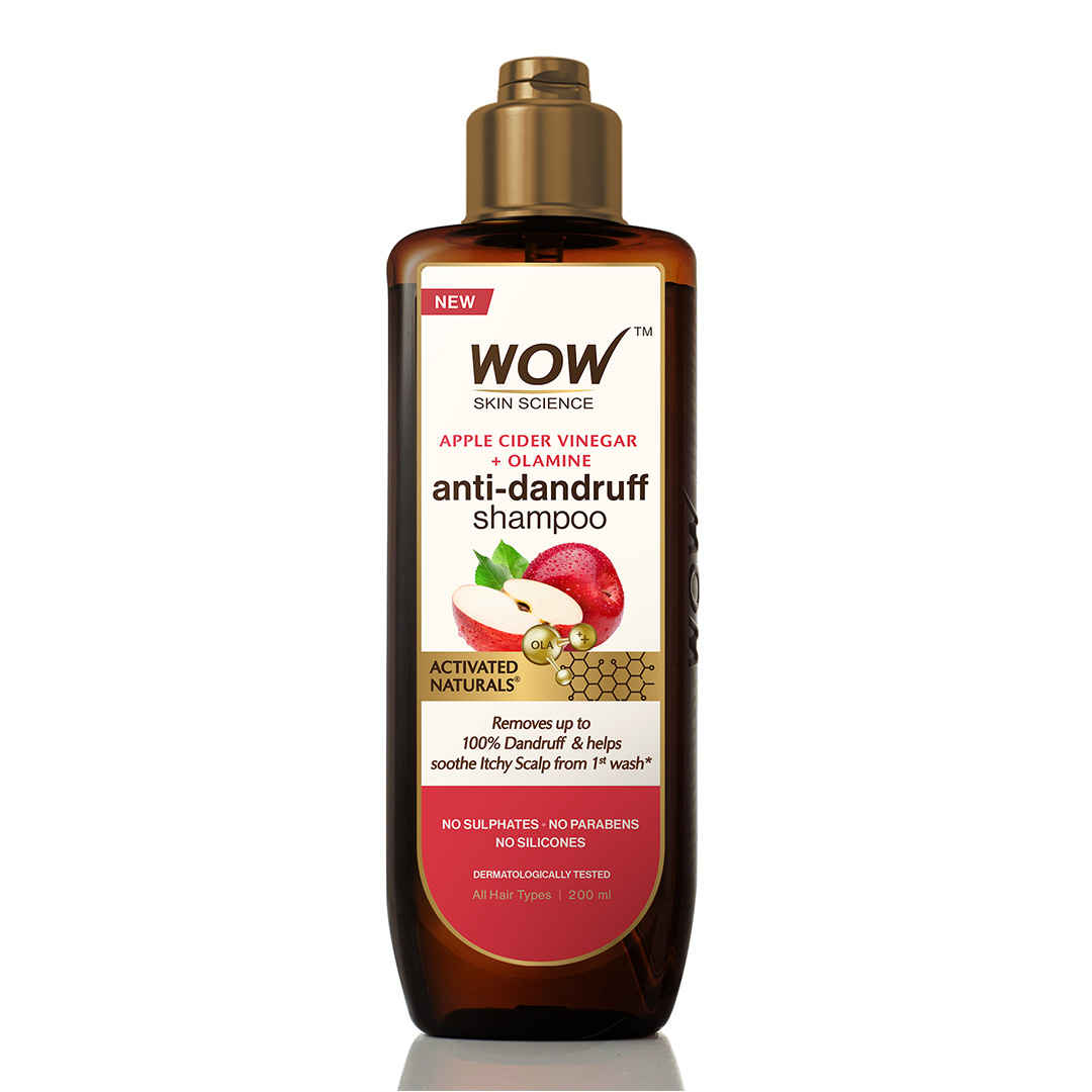 Buy WOW Skin Science Apple Cider Vinegar Shampoo 200 ml - Purplle