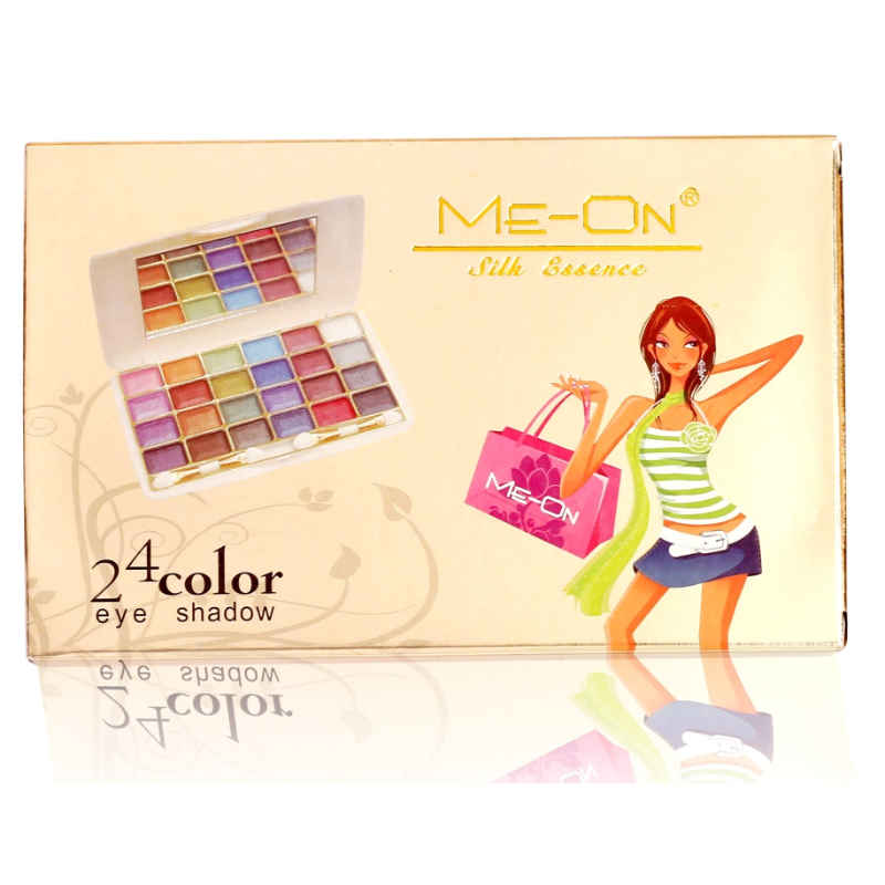 Buy Me-On Silk Essence 24 Color Eyeshadow Palette Shade(3) 50g - Purplle