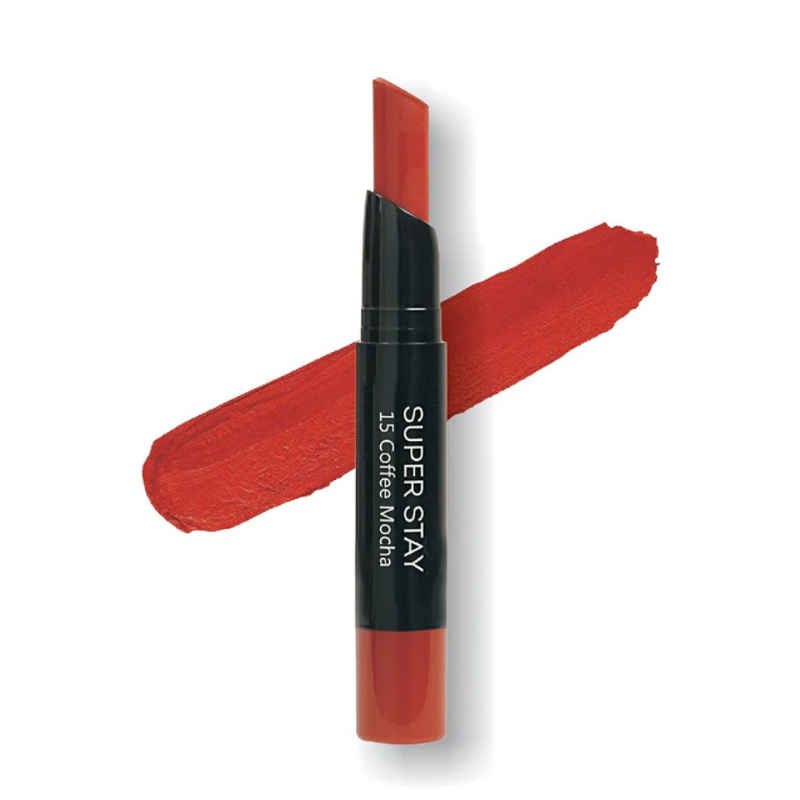Buy Me-On Super Stay Matte Lipstick Shade#Coffee Mocha (2 g) - Purplle