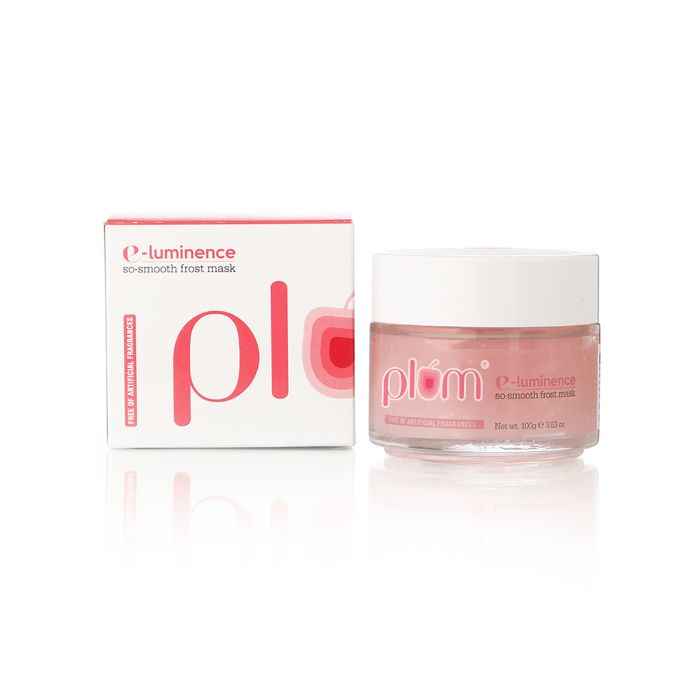 Buy Plum E-Luminence So-Smooth Frost Face Mask | Rich in Vitamin E & Hyaluronic Acid | Maintains pH Balance | For All Skin Types - Purplle