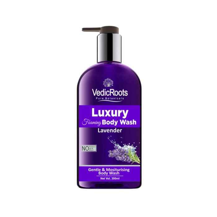 Buy VedicRoots VedicRoots Lavender Foaming Body Wash- (250 ml) - Purplle