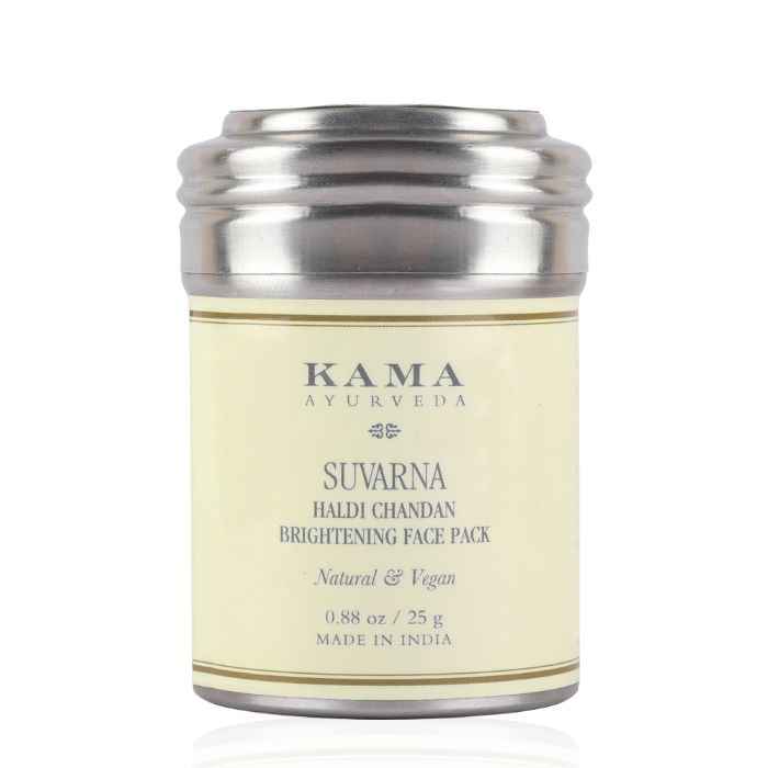 Buy Kama Ayurveda Suvarna Haldi Chandan Bright. Face Pack - 25g - IN - Purplle