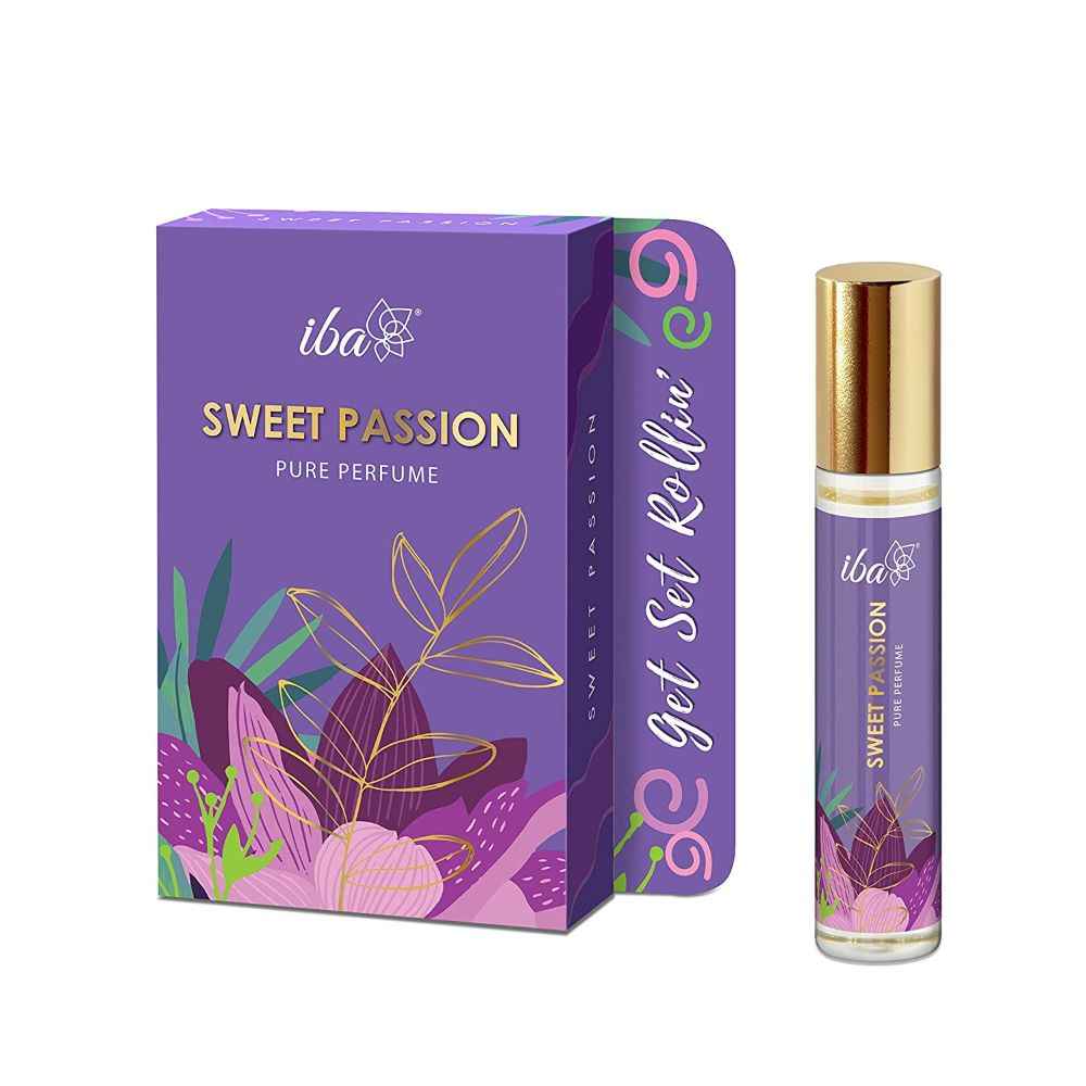 Buy Iba Pure Perfume - Sweet Passion, 10 ml, Fruity and floral l Alcohol Free, Long Lasting l Vegan & Cruelty Free - Purplle