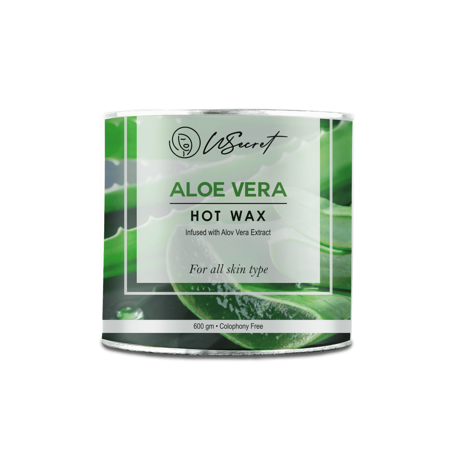 Buy W Secret Alovera Hot Wax (600 gm) - Purplle