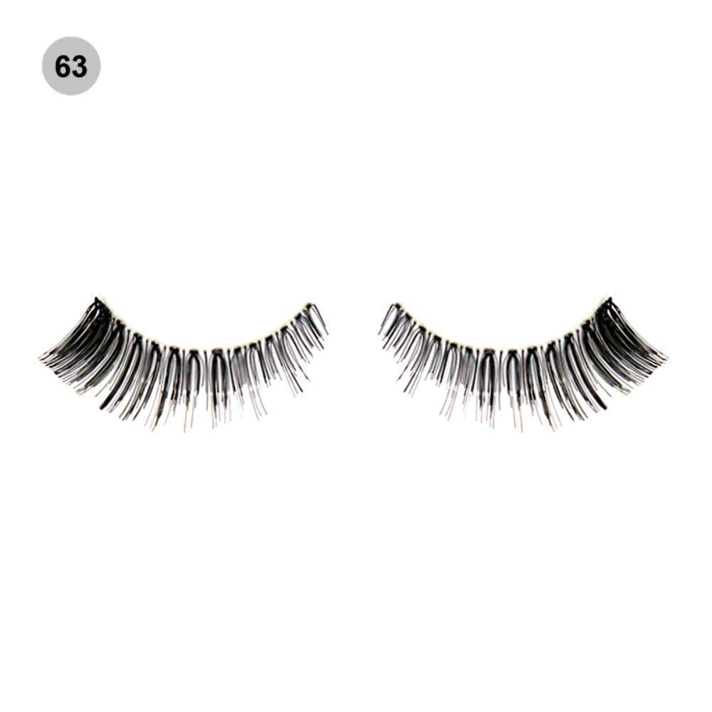 Buy Beautiliss Professional False Eyelash - 63 - 1 Pair - Purplle