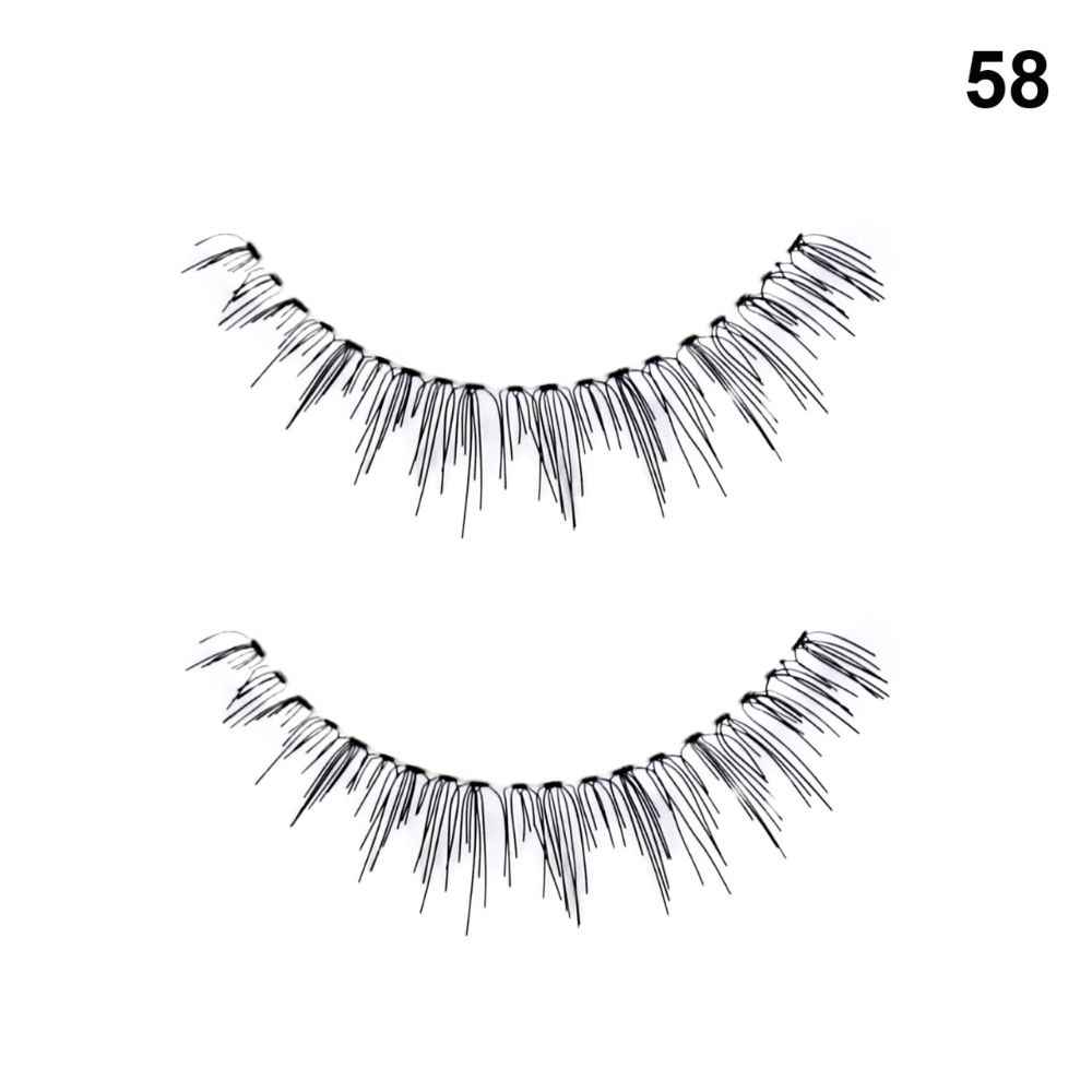Buy Beautiliss Professional False Eyelash - 58 - 1 Pair - Purplle