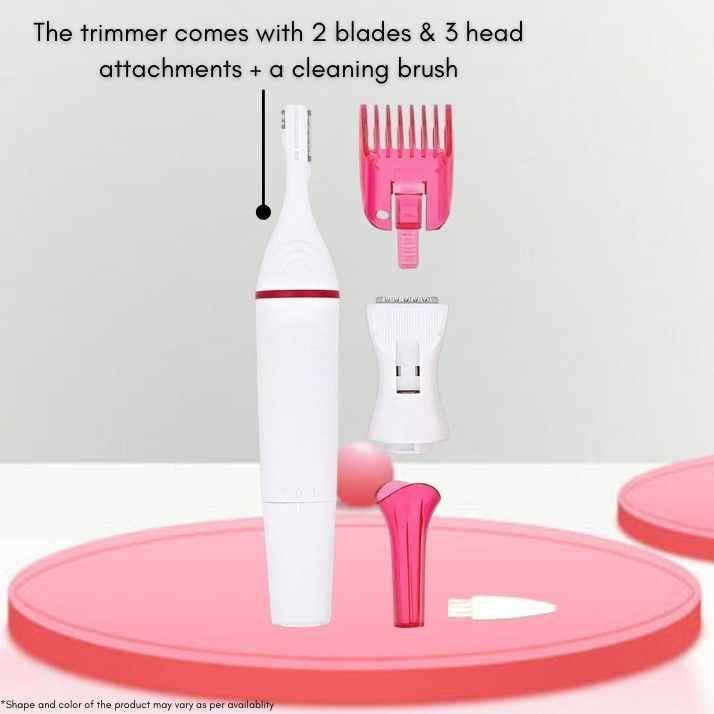 Buy Beautiliss Professional Sensitive precision trimmer for Face, underarms, Bikini line and Eyebrow trimmer - Purplle