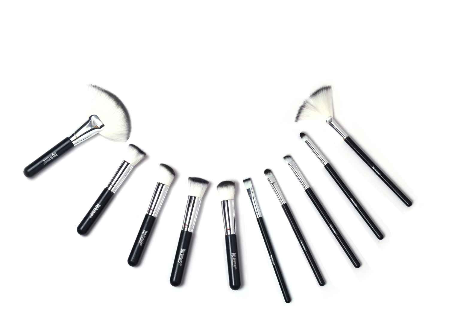 Buy Bronson Professional Supreme Makeup Brush Set Of 10 Pcs - Purplle