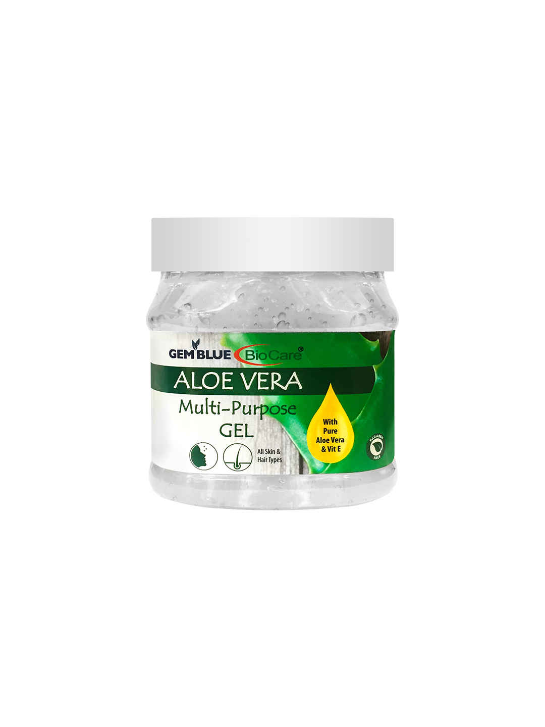 Buy Gemblue Biocare Aloe Vera Multi-Purpose Gel, (500 ml) - Purplle