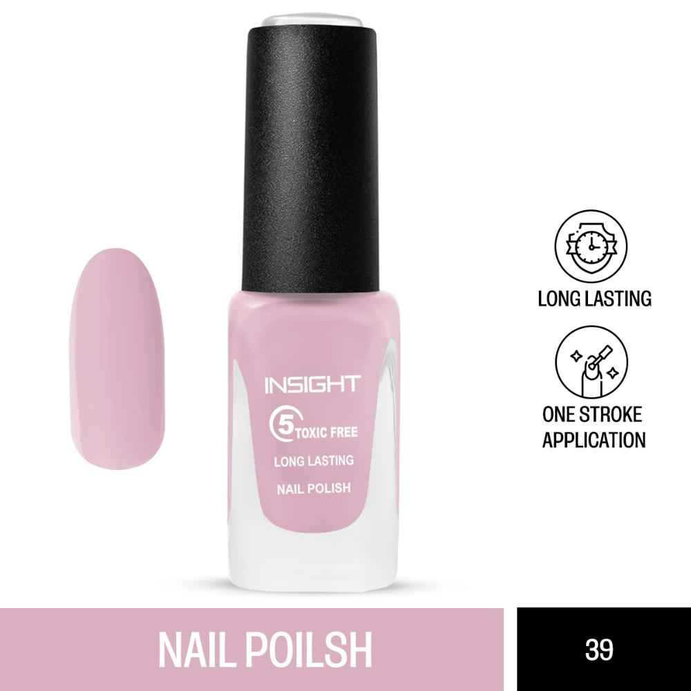 Buy Insight Nail Polish -DH-127-Pastel Color 39 - Purplle