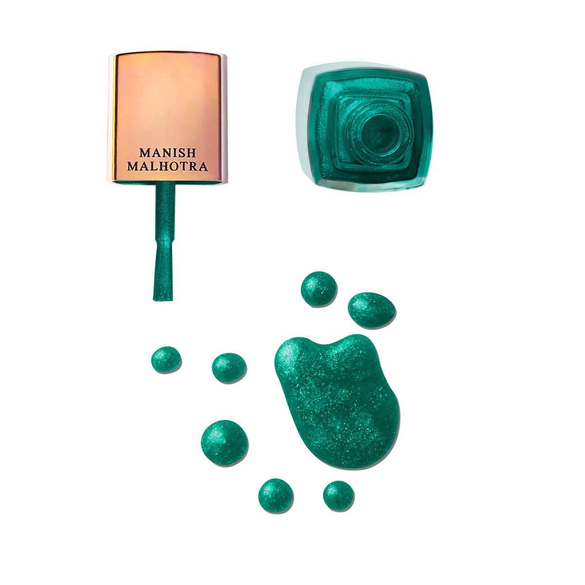 Buy Manish Malhotra Beauty By MyGlamm Nail Lacquer-Opulent Ocean-12ml - Purplle