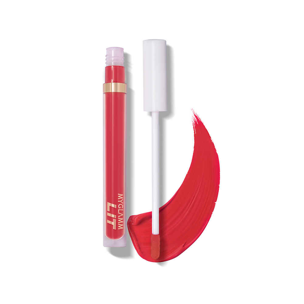 Buy MyGlamm LIT Liquid Matte Lipstick-OTP-3 ml - Purplle