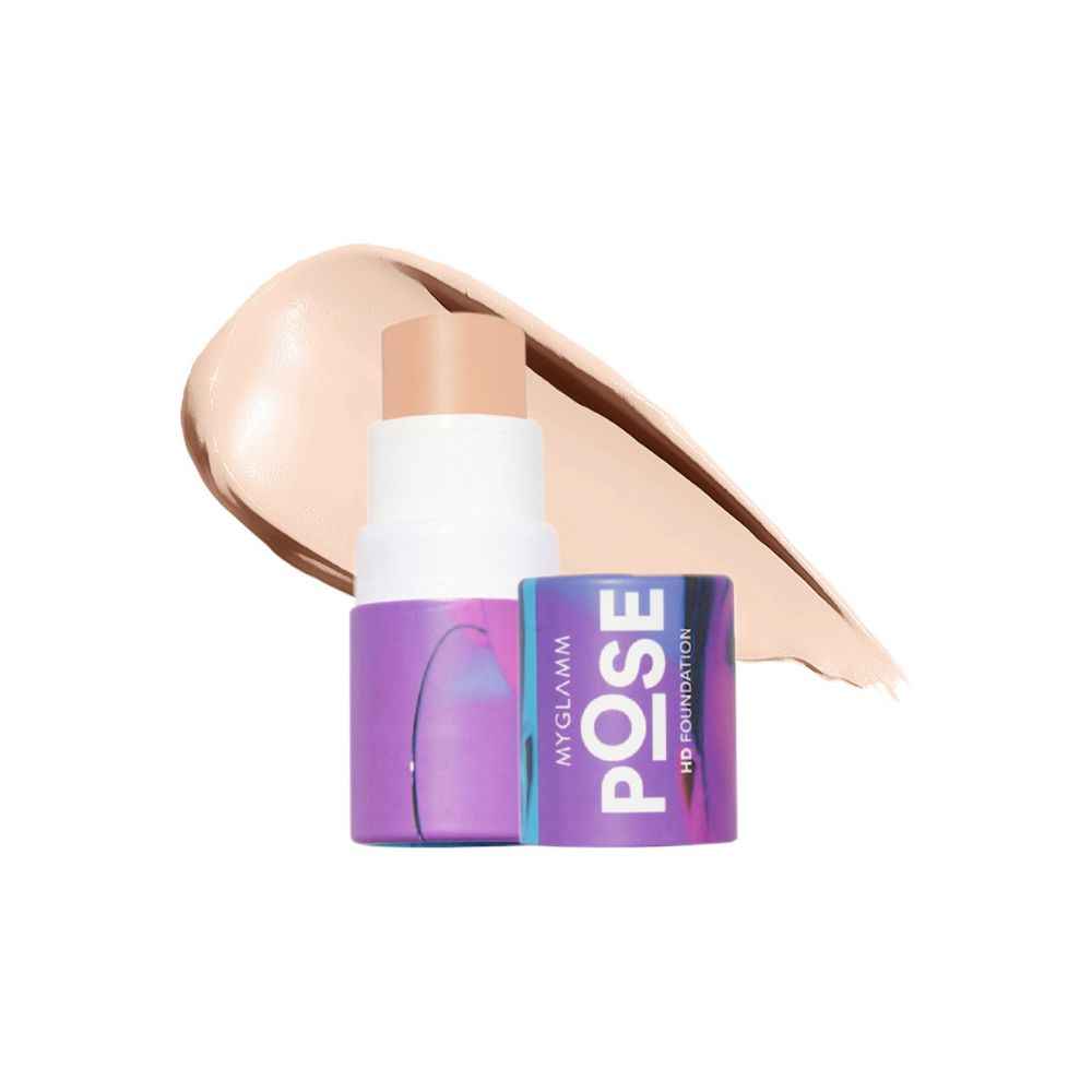Buy MyGlamm POSE HD Foundation Stick-Porcelain (5 gm) - Purplle